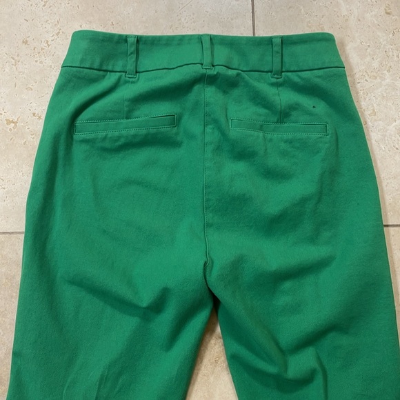 Bright green pants, size 6 - Picture 3 of 3